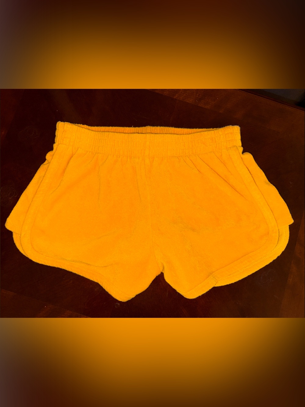 wild fable Yellow Terry Athletic Shorts